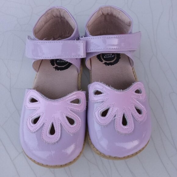 Livie & Luca purple toddler girl size 12 shoes - Picture 1 of 7